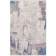 Sanat Halı Doku 1092 Eskitme Desenli Makine Halısı