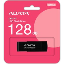 Adata UC310-128GB 128GB Usb3.2 Gen1 Black Flash Bellek