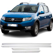 A&G Tuning Dacia Sandero Krom Yan Kapı Çıtası 2012-2020 Arası Paslanmaz Çelik