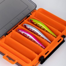 Shufa Lure Box Çift Taraflı Kutu 105MM - Turuncu Plasticbox F04 Xs