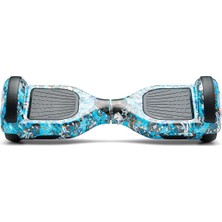 Citymate Elektrikli Kaykay Citymate Hoverboard Bluetooth Hoparlörlü 6.5 Inch Akıllı Dengeli - Grafiti Desenli