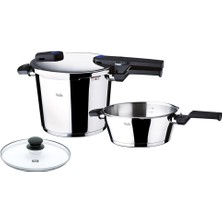 Fissler Vitaquick Düdüklü Tencere Seti - 6 lt + 2,5 lt