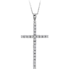 Sirius Pırlanta Pırlanta Büyük Haç Kolye 0417P0005