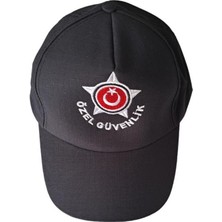 Eleven Markets Özel Güvenlik Şapkası Bayrak Detaylı Güvenlik Şapkası