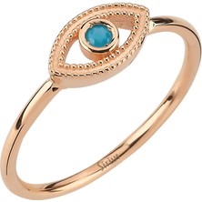 Sirius Pırlanta Firuze Taşlı Derin Göz Yüzük 0417R0302