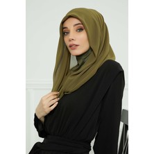 Aisha's Design Penye Iç Boneli Şifon Şal,ps-45