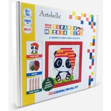 20 I Çocuk Ahşap Çerçeveli Seramik Mozaik Set 20X20 cm