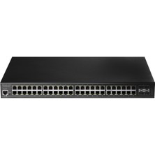 Cudy GS2048PS4 4SFP+,2CONSOL,48PORT Base-Tgigabit L2 Yönetilebilir 720WPOE++ Metal Rack Mount Switch