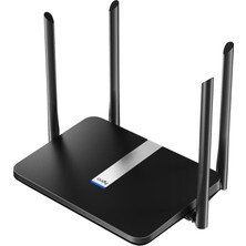 Cudy X6 5ghz 1200MBPS, 2.4ghz 574MBPS,5 Gigabit PORT,4X5DBI, Ddns Wi-Fi 6 Mesh Router (AX1800SERISI)