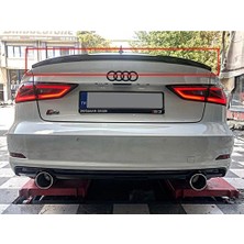 XPower Audi A3 Sedan 2012-2019 M4 Stilplastik Boyasız Spoiler