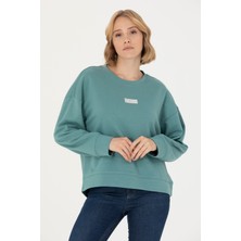 U.S. Polo Assn. Kadın Mint Sweatshirt 50276557-VR090