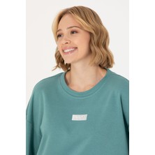 U.S. Polo Assn. Kadın Mint Sweatshirt 50276557-VR090