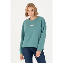 U.S. Polo Assn. Kadın Mint Sweatshirt 50276557-VR090