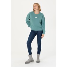 U.S. Polo Assn. Kadın Mint Sweatshirt 50276557-VR090
