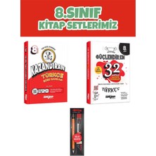 Ankara Yayıncılık 8.Sınıf Güçlendiren Türkçe Soru Bankası - 32 Haftalık Türkçe Kazanım Denemeleri