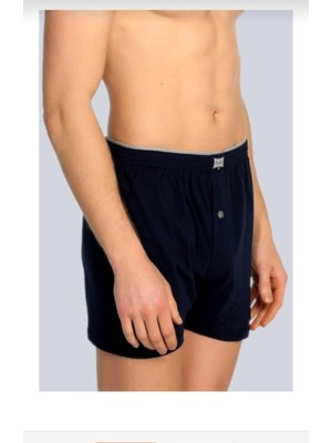 Tutku 0117 Erkek Penye Düz Boxer 12 Adet