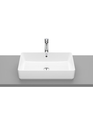 Roca  Gap Square Tezgah Ustu Canak Lavabo 600 x 370 x 130 A3270Y2000
