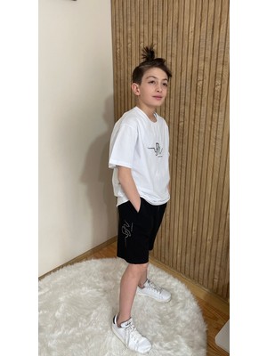 Orca Kids Fashion 8-14 Yaş Arası Over Tshirt