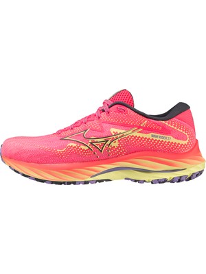 Mizuno Wave Rider 27 Kadın Koşu Ayakkabısı Pembe