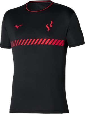 Mizuno Sergio Ramos Training Tee Erkek Tişört Siyah