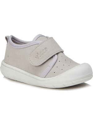 Vicco 950.B21K.225 Anka Kız/erkek Bebe Spor Ayakkabı Gri