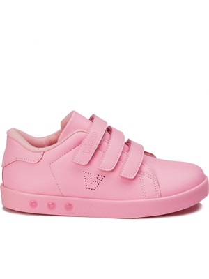 Vicco Oyo Işıklı Kız Çocuk Pembe Sneaker