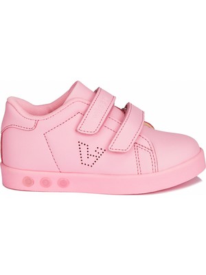 Vicco Oyo Işıklı Kız Çocuk Pembe Sneaker