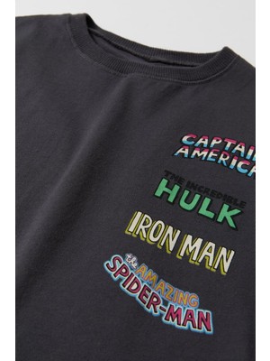 Orca Kids Fashion Marvel Şortlu Takım