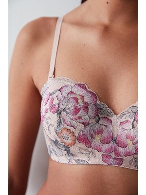 Penti Lotus Simli Pembe Sutien