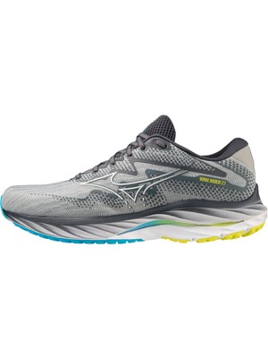 Mizuno Wave Rider 27 Erkek Koşu Ayakkabısı Gri