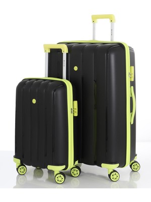 Mçs Polipropilen 2'li Valiz Seti Büyük & Kabin V305