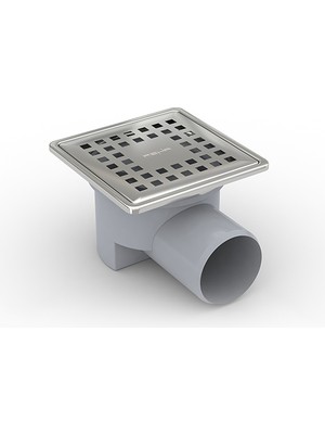 Feha 10X10 Yer Süzgeci 50mm Yandan Çıkışlı