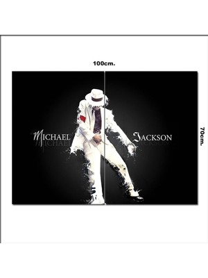 Bedeko Ahşap Tablo Michael Jackson Poster  70*100CM