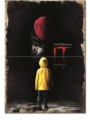Bedeko Ahşap Tablo Korku Filmi O Tasarım Ahşap Tablo