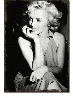 Bedeko Ahşap Tablo Marilyn Monroe Mdf Poster