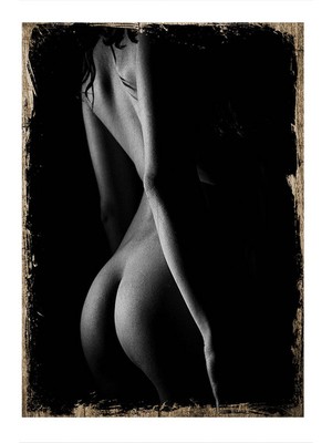 Bedeko Nü Kadın Model Mdf Tablo