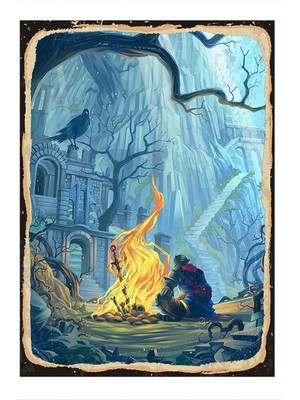 Bedeko Dark Souls Mdf Poster