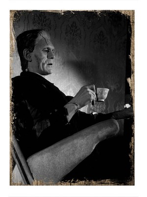 Bedeko Frankenstein Dekoratif Mdf Tablo