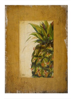 Bedeko Ananas Dekoratif Mdf Tablo