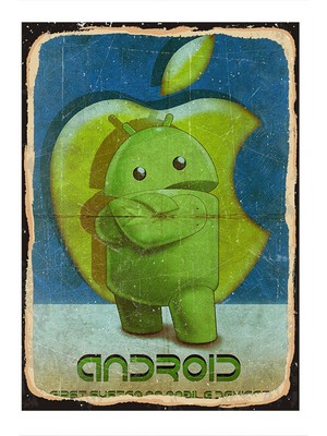 Bedeko Android Art Mdf Poster