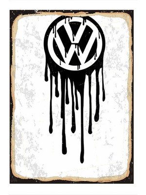 Bedeko Volkswagen Modern Ahşap Tablo