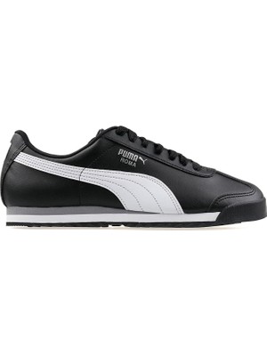 Puma Roma Basic Black-White-Puma Silver Siyah Erkek Günlük Ayakkabı