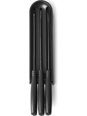 Brabantia Tasty Dark Grey Çekmece Içi Bıçak Bloğu ve Bıçak Seti