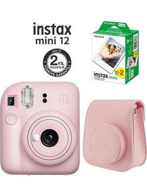Instax Mini 12 Fotoğraf Makinesi ve Çantalı Seti 99