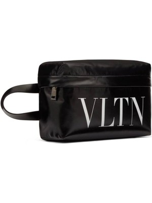 Valentino Garavani Vltn Leather Wash Bag