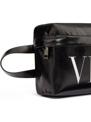 Valentino Garavani Vltn Leather Wash Bag