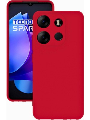Eonaks Tecno Spark Go 2023 Kılıf Kamera Korumalı Silikon Rubber Arka Kapak