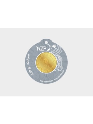 NZP Gold 0.50 Gram 22 Ayar Altın - 2 Adet