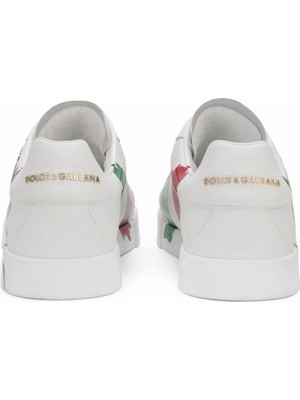 Dolce & Gabbana Made In Italy Print Sneakers