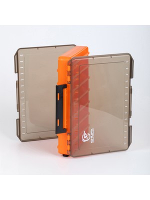 Shufa Lure Box Çift Taraflı Kutu 160MM - Turuncu Plasticbox F03 L